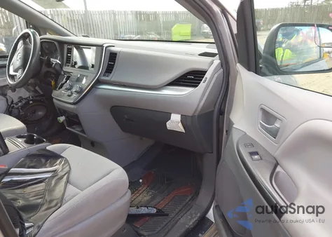 2016 Toyota Sienna Le 8 Passenger из США, поврежденный, VIN 5TDKK3DC1GS748613